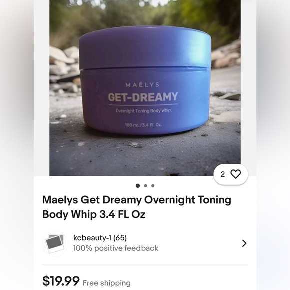 Maelys Get Dreamy Overnight Toning
Body Whip 3.4 FL Oz - Picture 1 of 3